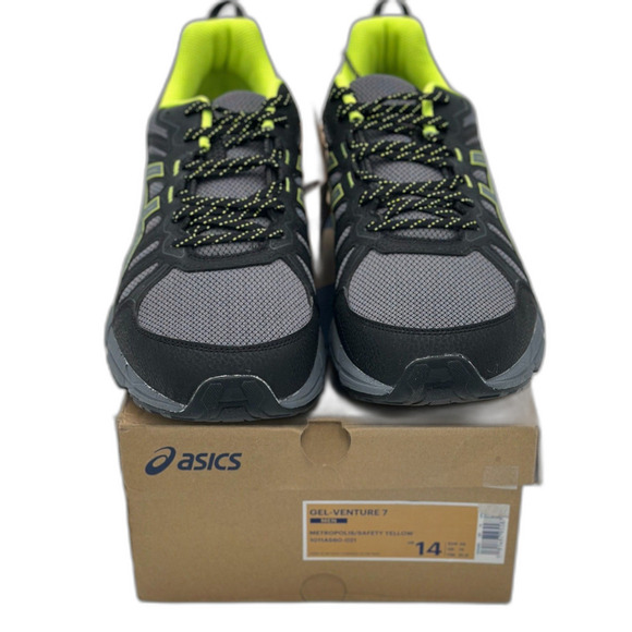 Asics Other - Asics Gel-Venture 7 Trail Running Shoes Men’s Size 14 Yellow 2106-OXATB NWT